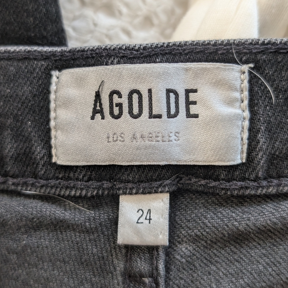 Agolde Harper Mid Rise Straight Leg Jean - Picture 5 of 6